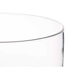 TERRINE VERRE CYLINDRE 10CM DIAM 20 CM 
