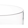 TERRINE VERRE CYLINDRE 10CM DIAM 20 CM 