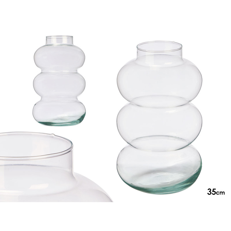 VASO CLOUD VETRO 35CM