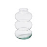 GLASS CLOUD VASE 35CM