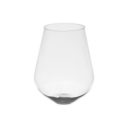 JARRON CRISTAL FORMA VASO 28CM
