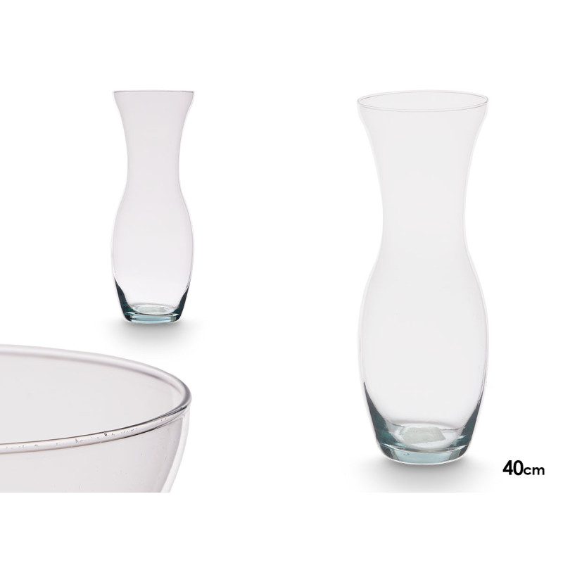 JARRON CRISTAL ESTRECHO CUELLO ABIERTO 40CM