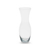 VASE EN VERRE ÉTROIT GOULOT OUVERT 40CM