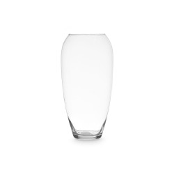 VASO VETRO BOMBATO 36CM