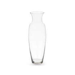 VASE EN VERRE GOULOT LARGE 50CM 