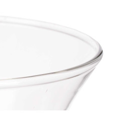 CRYSTAL VASE WIDE NECK 50CM