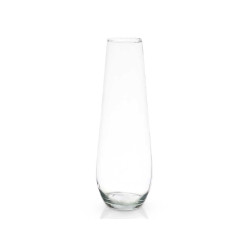 CRYSTAL VASE CONVEX 50CM