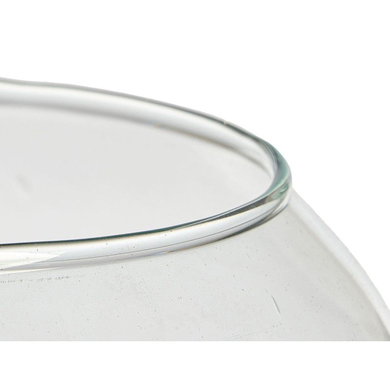 VASO VETRO BOMBATO 50CM