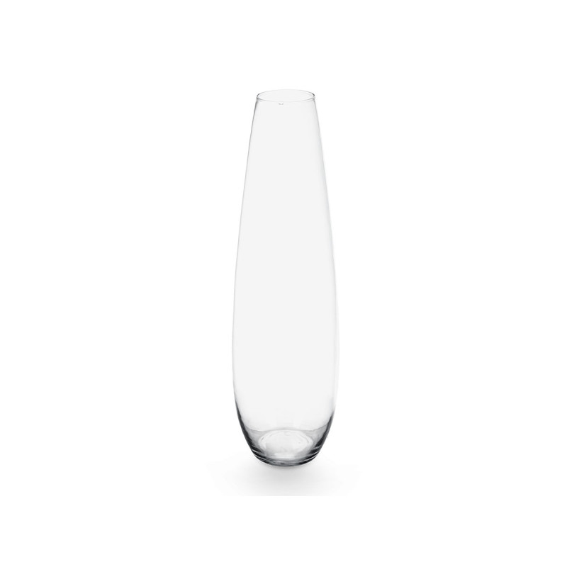 VASE EN VERRE BASE CONVEXE 70CM