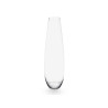 VASO VETRO BASE BOMBATA 70CM