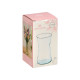 CRYSTAL VASE WIDE MOUTH 21CM