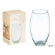 VASO VIDRO ABOMBADO 21CM