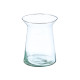 WIDE CRYSTAL VASE WITH WIDE MOUTH 20CM