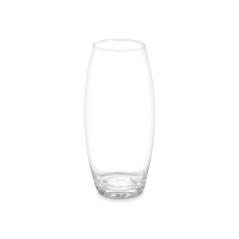 VASE EN VERRE BOMBÉ 30CM