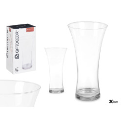 VASO CRISTALLO COLLO LARGO 30 CM