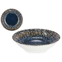 PORCELAIN SOUP PLATE 21CM UNIVERSE BLUE