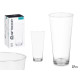 VASO VIDRO CONICO 37CM