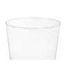 VASE EN VERRE COL CONIQUE 37CM