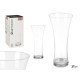 VASO VIDRO LARGO 37CM