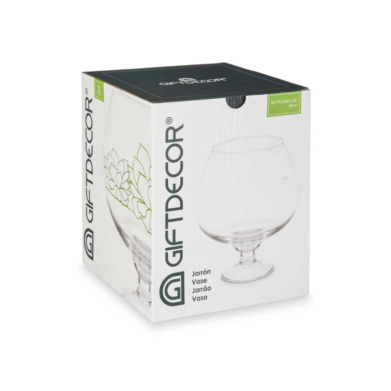 VASO VIDRO 22CM