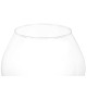 VASE EN VERRE COUPE BOULE 22CM