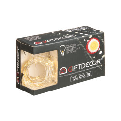 STRISCIA LED 150 LUCE CALDA BOX PER INTERNI
