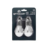 SET 2 BULBS GREY WARDROBE