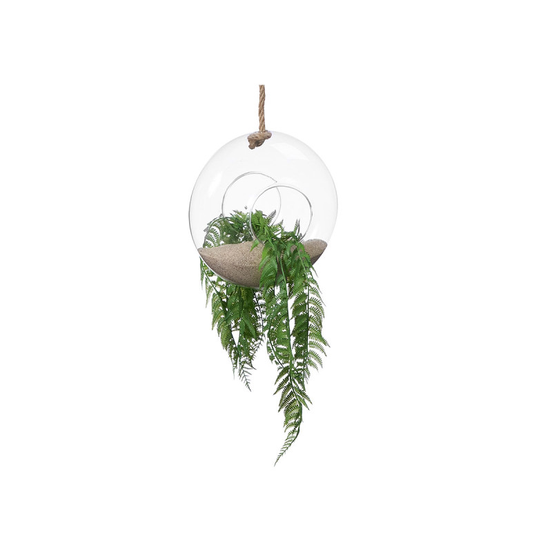 HANGING BALL VASE SMALL BALL ROPE