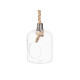 HANGING BALL VASE MEDIUM ROPE DOUBLE BALL