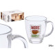 TAZZA VETRO MORE COFFEE 370ML
