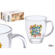 TAZA VIDRIO FLOW 370ML