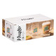 TAZA VIDRIO FLOW 370ML