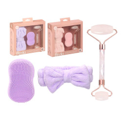 SET 3PZ ESFOLIANTE VISO RULLO DOPPIO ASS 2 COL