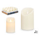 VELA LED CREMA ANCHA ALTA