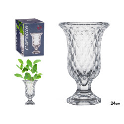 COUPE VERRE 23,5CM DIAMANTS 