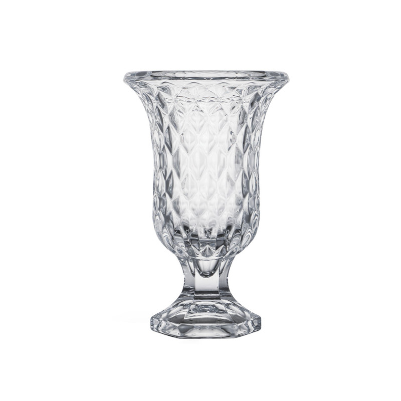 CALICE VETRO 23,5CM DIAMANTI