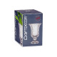 COUPE VERRE 23,5CM DIAMANTS 