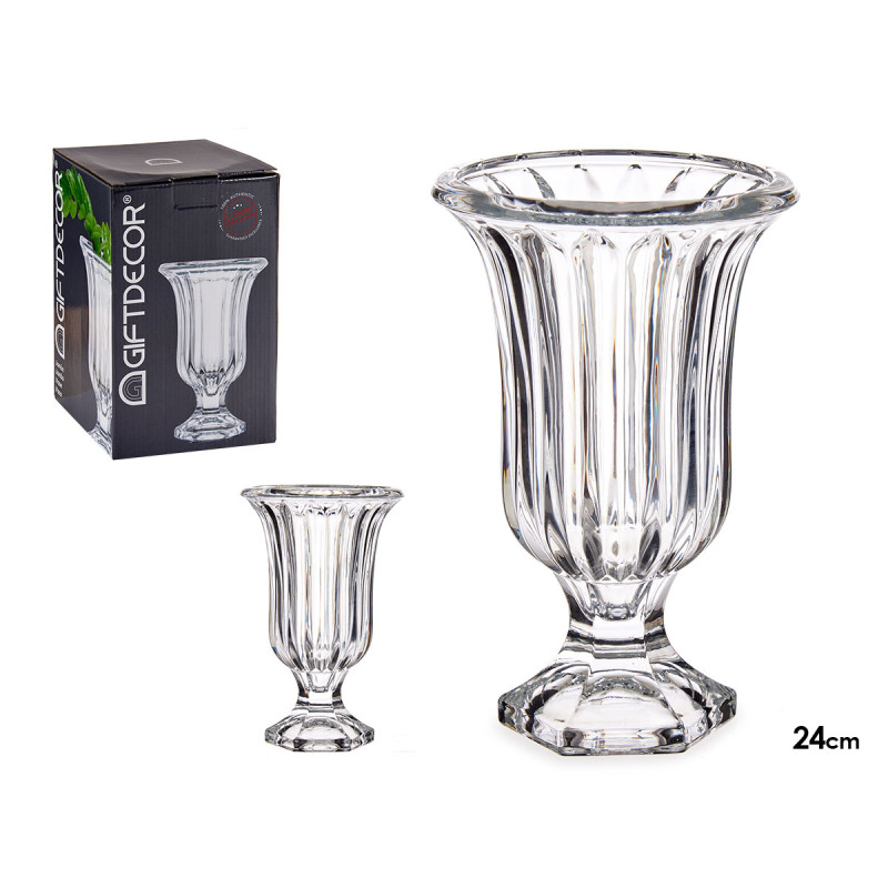 COUPE VERRE 23,5CM RAYURES 