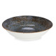 ASSIETTE CREUSE PORCELAINE 21CM FONCÉE