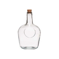 CARAFE WITH HOLE 4L CORK STOPPER