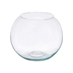 CRYSTAL FISH BOWL 27CM