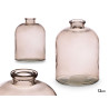 FRASCO CRISTAL REDONDO GRIS