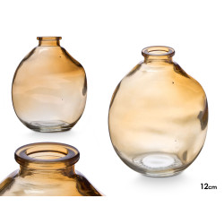 FRASCO CRISTAL IRREGULAR AMBAR