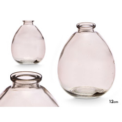 IRREGULAR GLASS JAR GREY