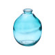 FRASCO CRISTAL IRREGULAR TURQUESA