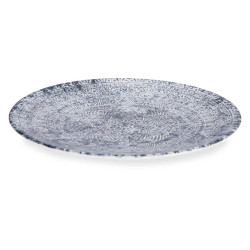 PLATO PORCELANA LLANO 26CM AZTECA