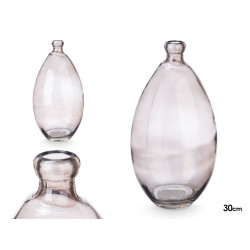 BOTELLA ABOMBADA IRREGULAR GRIS