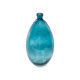 BOTELLA ABOMBADA IRREGULAR TURQUESA