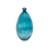 BOTELLA ABOMBADA IRREGULAR TURQUESA