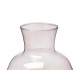 CRYSTAL VASE NECK 36CM GREY